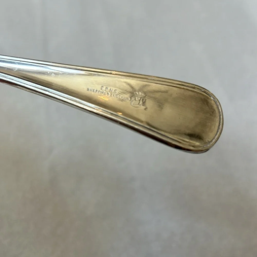 Sheffield England EPNS Pie/Cake Sever and Serving Spoon